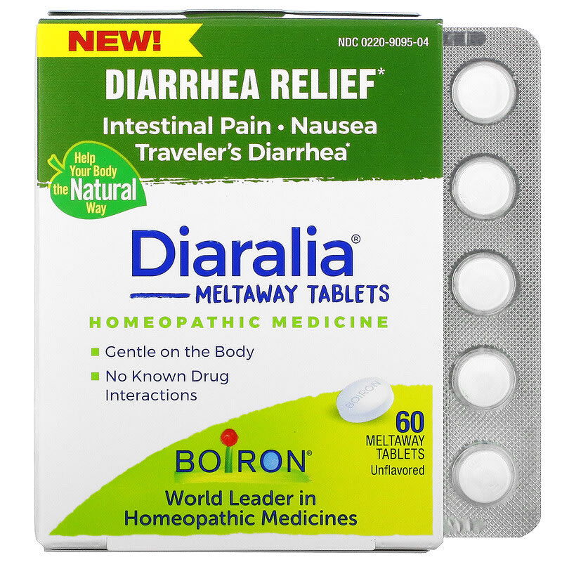 Boiron Diaralia Diarrhea Relief Unflavored 60 Meltaway Tablets 1 Boiron Diaralia Diarrhea Relief Unflavored 60 Meltaway Tablets 306969095041