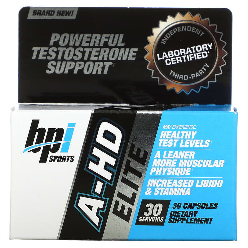 BPI Sports A-HD Elite 500 mg 30 Capsules 1 BPI Sports A-HD Elite 500 mg 30 Capsules 811213020453