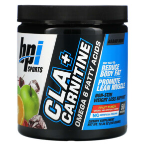 BPI Sports CLA + Carnitine Fruit Punch 12.34 oz (350 g) 811213026653
