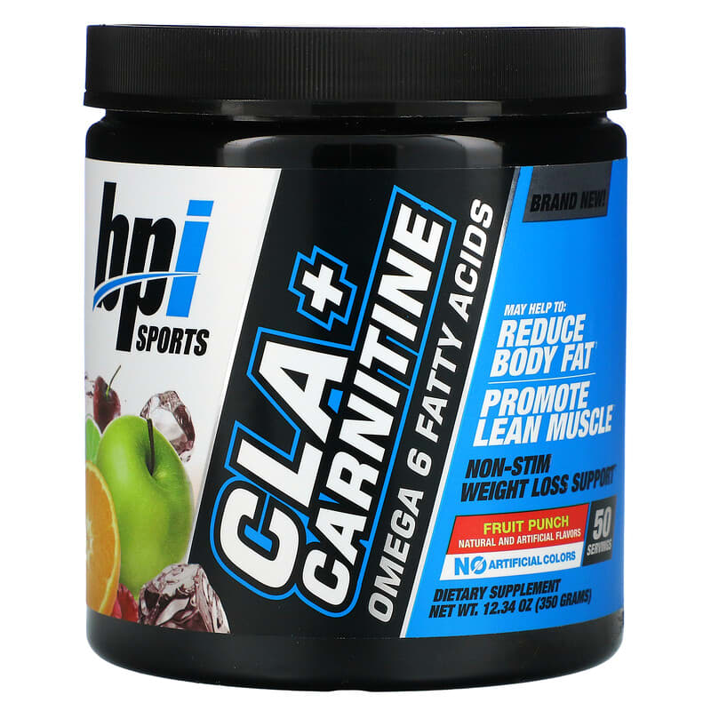 BPI Sports CLA + Carnitine Fruit Punch 12.34 oz (350 g) 1 BPI Sports CLA + Carnitine Fruit Punch 12.34 oz (350 g) 811213026653