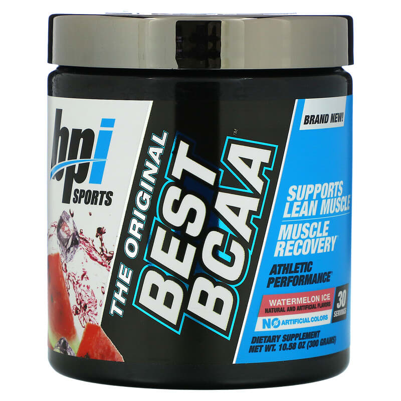 BPI Sports The Original Best BCAA Watermelon Ice 10.58 oz (300 g) 1 BPI Sports The Original Best BCAA Watermelon Ice 10.58 oz (300 g) 851780006337