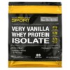 California Gold Nutrition 100% Whey Protein Isolate Very Vanilla Flavor 2 lbs (907 g) 2 California Gold Nutrition 100% Whey Protein Isolate Very Vanilla Flavor 2 lbs (907 g) 898220012046
