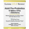 California Gold Nutrition Adult Pre-Probiotics 10 Billion CFU + Elderberry Natural Strawberry & Melon Flavor 30 Packets 0.05 oz (1.5 g) Each 3 California Gold Nutrition Adult Pre-Probiotics 10 Billion CFU + Elderberry Natural Strawberry & Melon Flavor 30 Packets 0.05 oz (1.5 g) Each 898220018543