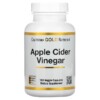 California Gold Nutrition Apple Cider Vinegar 180 Veggie Capsules 898220019069