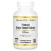 California Gold Nutrition French Grape Seed Extract Vitaflavan 100 mg 120 Veggie Capsules 898220011940