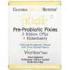 California Gold Nutrition Kids Pre-Probiotic Pixies 5 Billion CFUs + Elderberry Natural Blueberry Flavor 30 Packets 0.05 oz (1.5 g) Each 2 California Gold Nutrition Kids Pre-Probiotic Pixies 5 Billion CFUs + Elderberry Natural Blueberry Flavor 30 Packets 0.05 oz (1.5 g) Each 898220018536