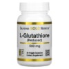 California Gold Nutrition L-Glutathione (Reduced) 500 mg 30 Veggie Capsules 3 California Gold Nutrition L-Glutathione (Reduced) 500 mg 30 Veggie Capsules 898220018970