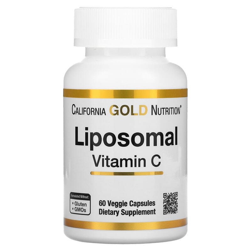 California Gold Nutrition Liposomal Vitamin C 250 mg 60 viên 1 California Gold Nutrition Liposomal Vitamin C 250 mg 60 Veggie Capsules 898220018406