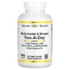 California Gold Nutrition Multivitamin and Mineral Two-A-Day 180 Veggie Capsules 898220019915