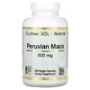 California Gold Nutrition Peruvian Maca 500 mg 240 Veggie Caps 898220009503
