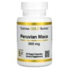 California Gold Nutrition Peruvian Maca 500 mg 90 Veggie Capsules 2 California Gold Nutrition Peruvian Maca 500 mg 90 Veggie Capsules 898220009497