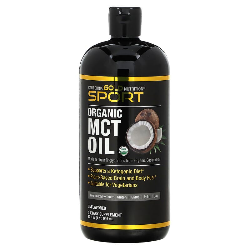 California Gold Nutrition SPORTS - Organic MCT Oil 32 fl oz (946 ml) 1 California Gold Nutrition SPORTS - Organic MCT Oil 32 fl oz (946 ml) 898220017874