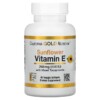 California Gold Nutrition Sunflower Vitamin E with Mixed Tocopherols 400 IU 90 Veggie Softgels 898220011698