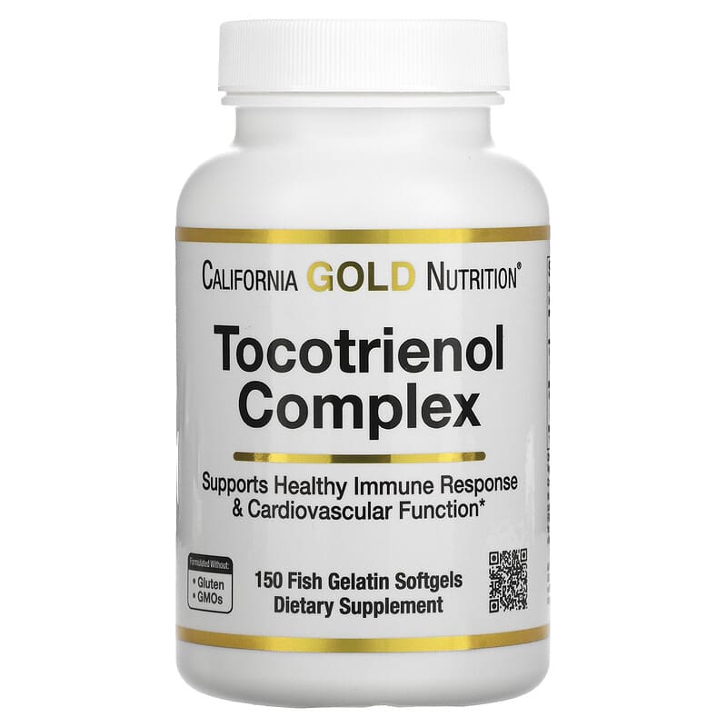 California Gold Nutrition Tocotrienol Complex Vitamin E and Mixed Tocotrienols 150 Fish Gelatin Softgels 1 California Gold Nutrition Tocotrienol Complex Vitamin E and Mixed Tocotrienols 150 Fish Gelatin Softgels 898220017522