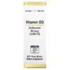 California Gold Nutrition Vitamin D3 (Unflavored) 2.000 IU 1 fl oz (30 ml) 898220021154