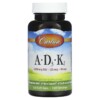 Carlson A D3 K2 120 Softgels 088395119101