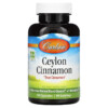Carlson Ceylon Cinnamon 90 Capsules 088395810206