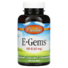 Carlson Labs E-Gems 67 mg (100 IU) 250 Softgels 2 Carlson E-Gems 67 mg (100 IU) 250 Softgels 088395003127