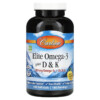 Carlson Labs Elite Omega-3 Plus D & K Natural Lemon Flavor 180 Soft Gels 2 Carlson Elite Omega-3 Plus D & K Natural Lemon Flavor 180 Soft Gels 088395175206