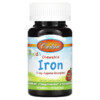 Carlson Kid's Chewable Iron Strawberry 15 mg 30 Tablets 088395559303