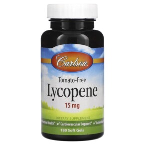 Carlson Lycopene 15 mg 180 Soft Gels 088395087127