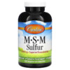 Carlson MSM Sulfur 1.000 mg 300 Vegetarian Capsules 2 Carlson MSM Sulfur 1.000 mg 300 Vegetarian Capsules 088395872303
