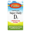 Carlson Super Daily D3 25 mcg (1.000 IU) 0.35 fl oz (10.3 ml) 088395012709