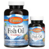 Carlson The Very Finest Fish Oil Natural Orange 350 mg 120 + 30 Free Soft Gels 088395016448