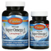 Carlson Wild Caught Super Omega-3 Gems 600 mg 100 + 30 Soft Gels 088395015243