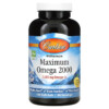 Carlson Wild Norwegian Maximum Omega 2000 Natural Lemon 1.000 mg 180 Soft Gels 088395172205