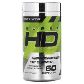 Cellucor Super HD High-Definition Fat Burner 60 Capsules 842595112689