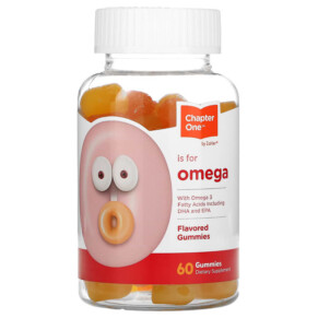 Chapter One O is for Omega Flavored Gummies 60 Gummies 848998041069