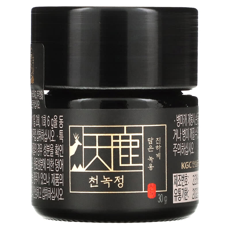Cheong Kwan Jang Cheon Nok Extract Korean Red Ginseng & Deer Antler 1.06 oz (30 g) 1 CheongKwanJang Cheon Nok Extract Korean Red Ginseng & Deer Antler 1.06 oz (30 g) 819079011776