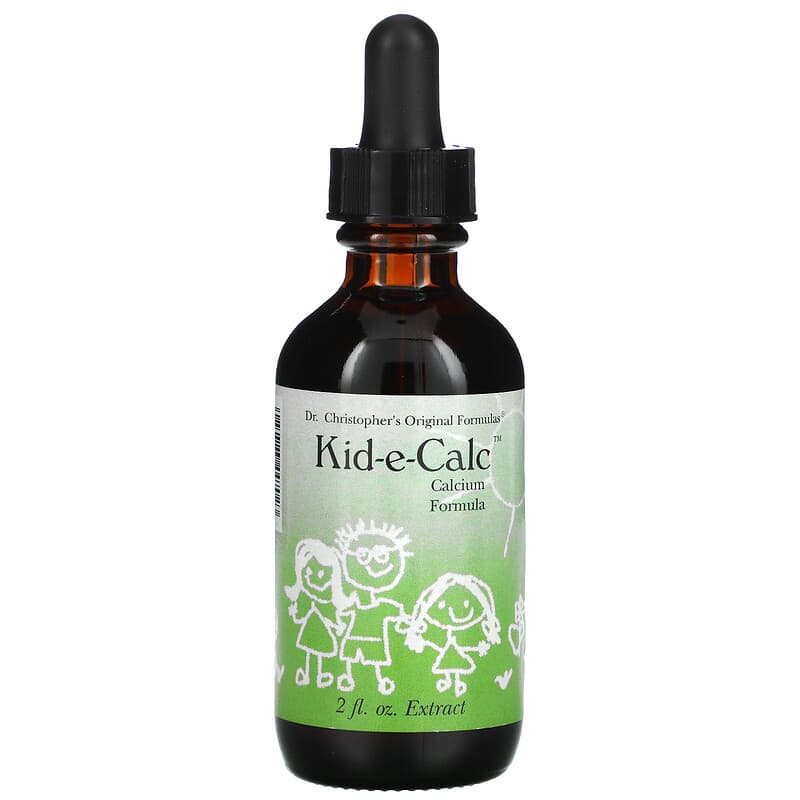 Christopher's Original Formulas Kid-e-Calc Calcium Formula 2 fl oz 1 Christopher's Original Formulas Kid-e-Calc Calcium Formula 2 fl oz 084783447023
