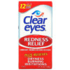 Clear Eyes Redness Relief Lubricant/Redness Reliever Eye Drops 0.5 fl oz (15 ml) 3 Clear Eyes Redness Relief Lubricant/Redness Reliever Eye Drops 0.5 fl oz (15 ml) 678112254156