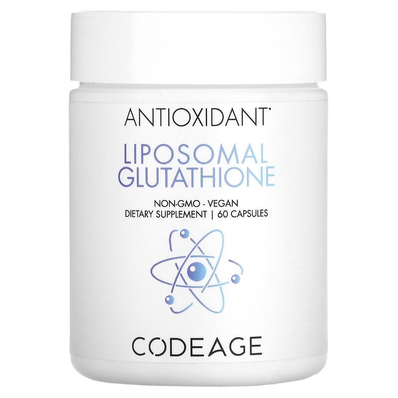 Codeage Antioxidant Liposomal Glutathione 60 Capsules 1 Codeage Antioxidant Liposomal Glutathione 60 Capsules 853919008229