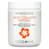 Codeage Hydrolyzed Multi Collagen Peptides 5 Types I II III V X Powder Unflavored 20 oz (567 g) 3 Codeage Hydrolyzed Multi Collagen Peptides 5 Types I II III V X Powder Unflavored 20 oz (567 g) 853919008021