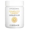 Codeage Liposomal Fermented Turmeric Black Pepper Curcumin Ginger 90 Capsules 853919008472