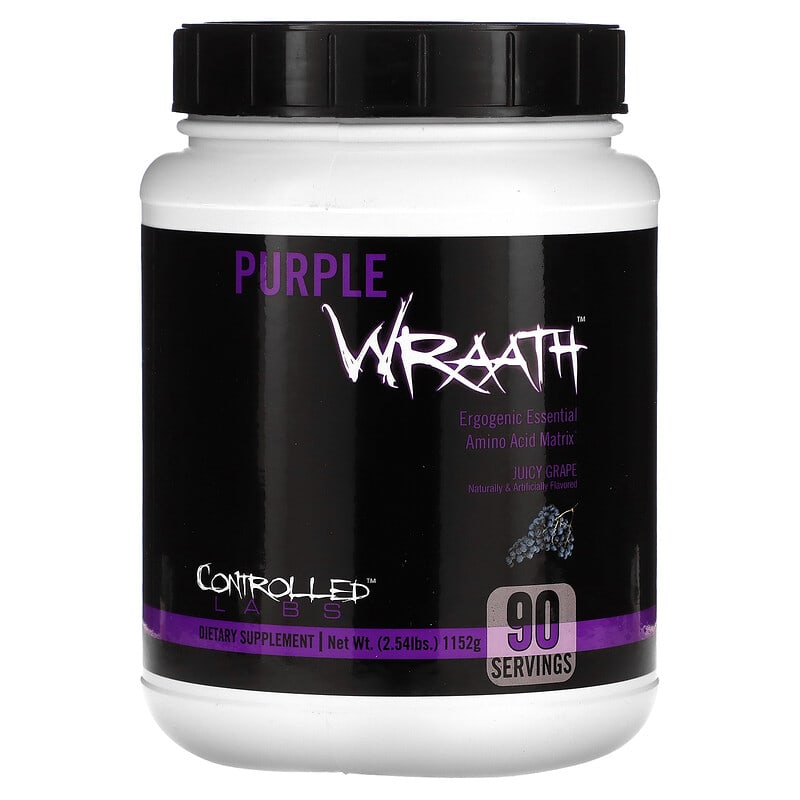Controlled Labs Purple Wraath Juicy Grape 2.54 lbs (1.152 g) 1 Controlled Labs Purple Wraath Juicy Grape 2.54 lbs (1.152 g) 895328001323