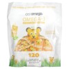 Coromega Kids Omega-3 Tropical Orange + Vitamin D 120 Single Serving Squeeze Shots 2.5 g Each 2 Coromega Kids Omega-3 Tropical Orange + Vitamin D 120 Single Serving Squeeze Shots 2.5 g Each 689269455525