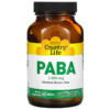 Country Life PABA 1,000 mg 60 viên 3 Country Life PABA 1.000 mg 60 Tablets 015794066729