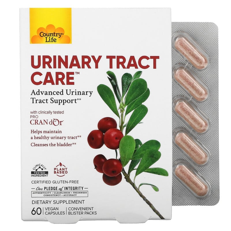 Country Life Urinary Tract Care 60 Vegan Capsules 1 Country Life Urinary Tract Care 60 Vegan Capsules 015794050988