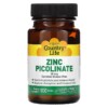 Country Life Zinc Picolinate 25 mg 100 Tablets 015794029670