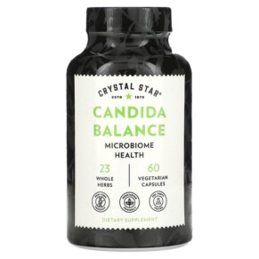 Crystal Star Candida Balance 60 Vegetarian Capsules 747889016509