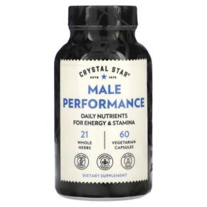 Crystal Star Male Performance 60 Vegetarian Capsules 747889031502