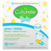 Culturelle Probiotics Baby Grow + Thrive Probiotics + Vitamin D Packets 12-24 Months Unflavored 30 Packets 2 Culturelle Probiotics Baby Grow + Thrive Probiotics + Vitamin D Packets 12-24 Months Unflavored 30 Packets 049100400549