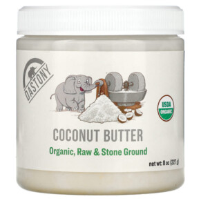 Dastony Organic Coconut Butter 8 oz (227 g) 850018464789