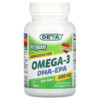Deva Vegan Omega-3 DHA-EPA 500 mg 60 Vegan Softgels 895634000638