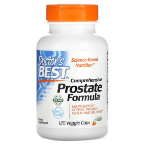 Doctor's Best Comprehensive Prostate Formula 120 Veggie Caps 753950000858