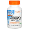 Doctor's Best Natural Vitamin K2 MK-7 with MenaQ7 45 mcg 60 viên 2 Doctor's Best Natural Vitamin K2 MK-7 with MenaQ7 45 mcg 60 Veggie Caps 753950001985